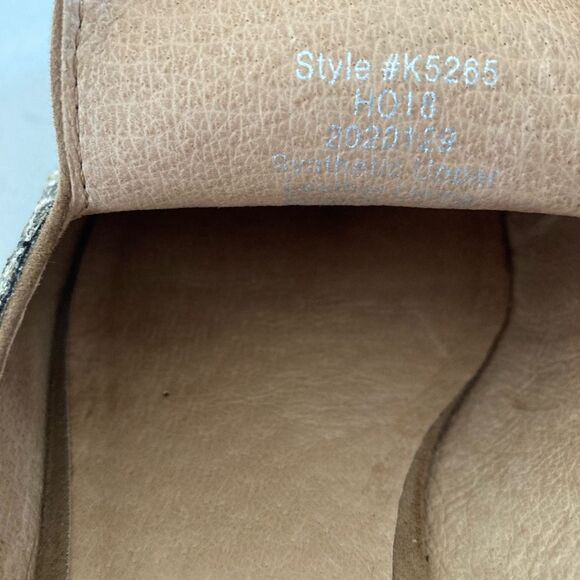 Madewell The Willa Loafer Mules Gold Shiny Glittering Slip-Ons Size 9 - Picture 4 of 8